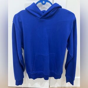 TNA Royal Blue Hoodie Terry Fleece & Shorts Set